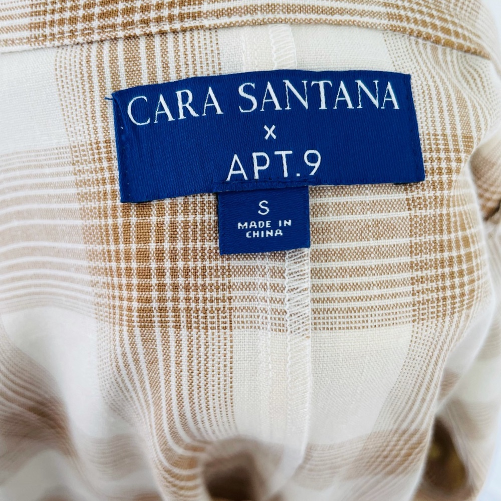 Cara Santana She Loves The Attention Plaid Trench - Picture 14 of 14